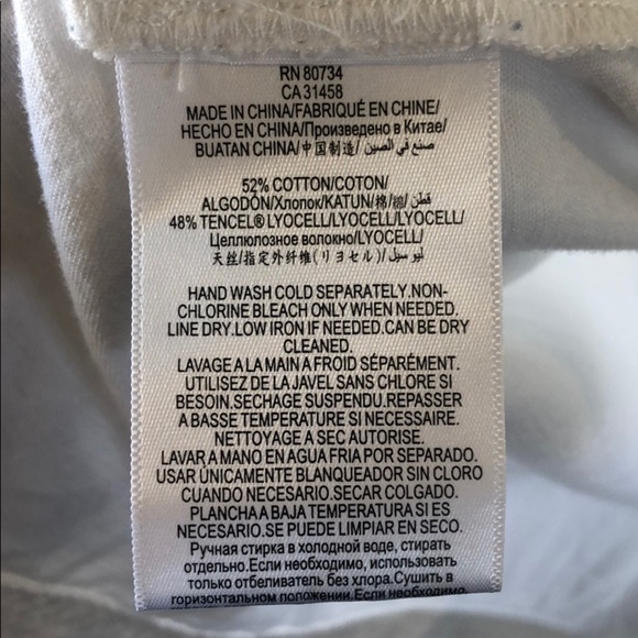 BCBGMaxazria White Lace Front Shift Dress Small - Picture 4 of 7